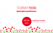 Tulipánový pochod vyjadrí solidaritu s ľuďmi s Parkinsonovou chorobou