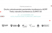 Pozývame vás na Druhú celoslovenskú pacientsku konferenciu AOPP
