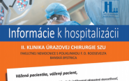 Nemocnica v Banskej Bystrici pripravila pre pacientov sériu letákov